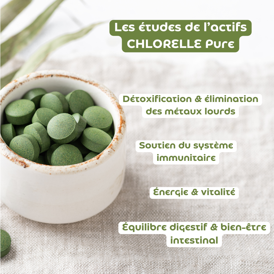 CHLORELLE BIO 400mg - 90 comprimés