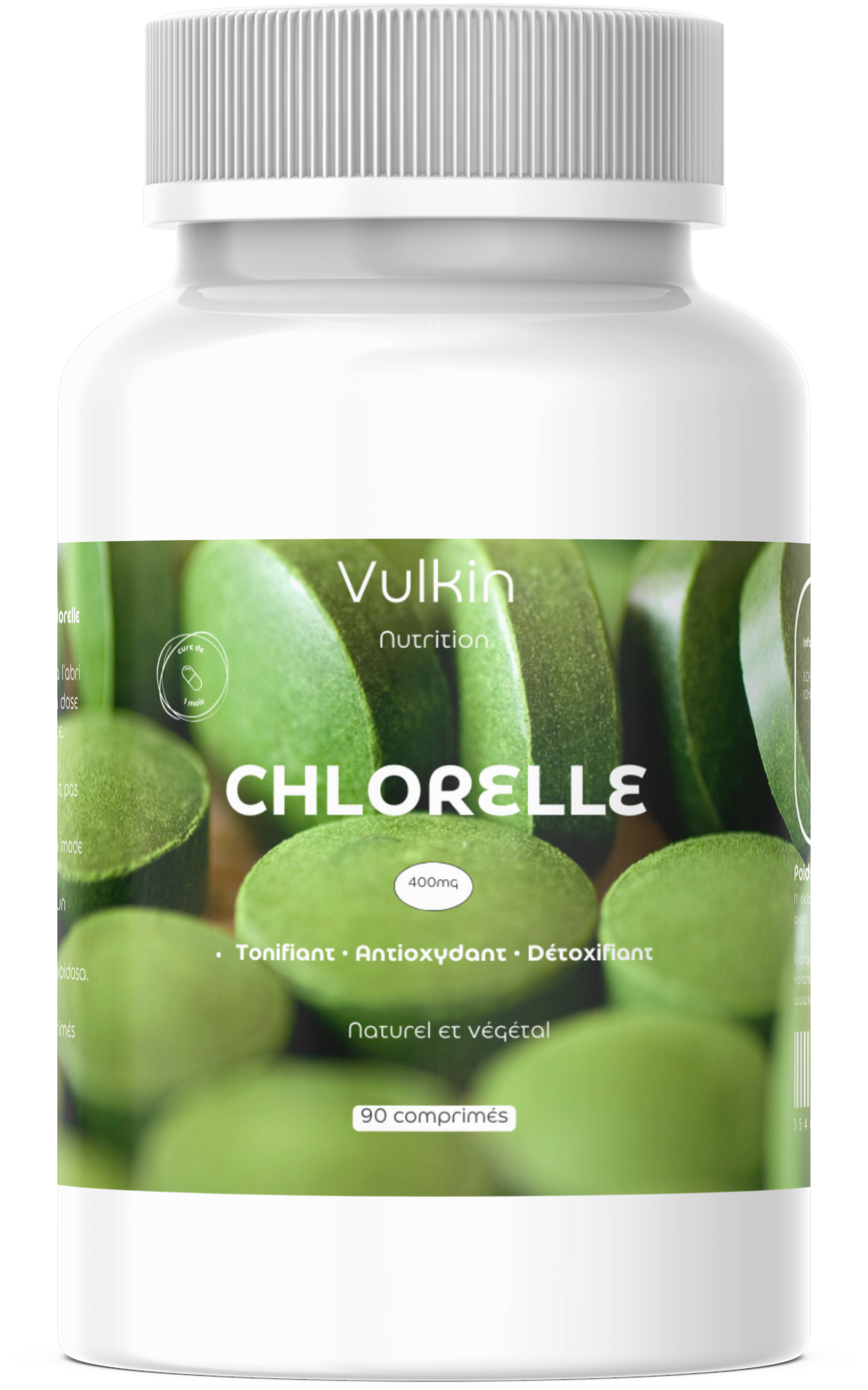 CHLORELLE BIO 400mg - 90 comprimés